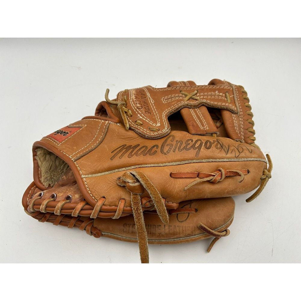 VTG‎ MacGregor 2397T Pro Mag Handcrafted Baseball Glove 12" RHT Leather Ron Cey